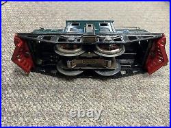 + Lionel Prewar Standard Gauge Tinplate Green 380 Electric Locomotive Restored + Lionel Prewar Standard Gauge Tinplate Green 380 Electric Locomotive Restored