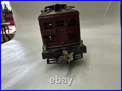 + Lionel Prewar Standard Gauge Tinplate No. 8 Maroon Electric Engine + Lionel Prewar Standard Gauge Tinplate No. 8 Maroon Electric Engine