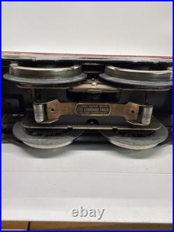 Lionel Prewar Standard Gauge Tinplate No. 8 Red Electric Engine