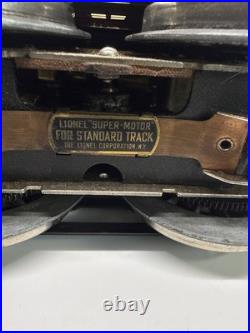 Lionel Prewar Standard Gauge Tinplate No. 8 Red Electric Engine