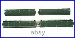Lionel Prewar Standard Gauge Two Tone Green State Cars withboxes Nice condition