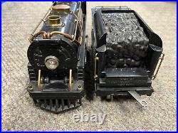 + Lionel Prewar Standard Tinplate 384 Steam Locomotive & Tender Original SS