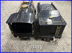 + Lionel Prewar Standard Tinplate 384 Steam Locomotive & Tender Original SS