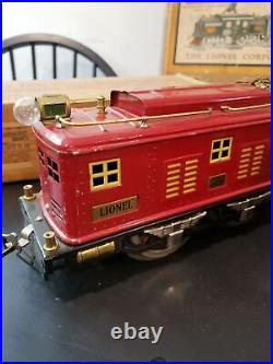 Lionel Prewar Standard Tinplate No. 347 Outfit No. 8 with 337 & 338 Cars in Box