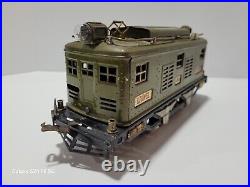 Lionel Prewar Standard Train Set In Original Box No. 8E Two Cars And Track