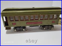 Lionel Prewar Standard Train Set In Original Box No. 8E Two Cars And Track