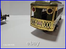 Lionel Prewar Standard Train Set In Original Box No. 8E Two Cars And Track