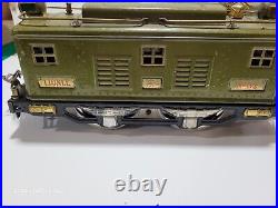 Lionel Prewar Standard Train Set In Original Box No. 8E Two Cars And Track