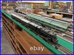 Lionel Prewar Steam Engine 1684 / 3 Passenger Cars O Gauge / 027