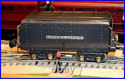 Lionel Prewar Tinplate 249E Engine with 265W Whistle Tender nice C7 condition