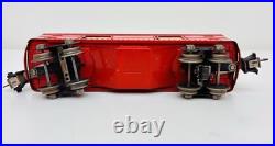 Lionel Prewar Tinplate 600 601 602 Red Pullman Passenger Car Set of 3