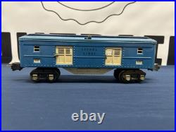Lionel Prewar Tinplate Blue Comet 615 Baggage Passenger Car NO BOX Original Lionel Prewar Tinplate Blue Comet 615 Baggage Passenger Car NO BOX Original