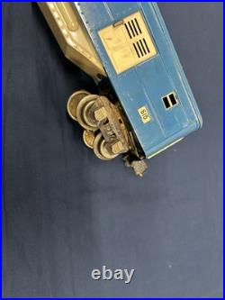 Lionel Prewar Tinplate Blue Comet 615 Baggage Passenger Car NO BOX Original Lionel Prewar Tinplate Blue Comet 615 Baggage Passenger Car NO BOX Original