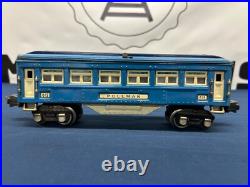 Lionel Prewar Tinplate Blue Comet Pullman 613 Passenger Car NO BOX Original
