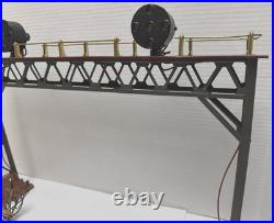 Lionel Prewar Train O/standard Gauge 440 Signal Bridge Terracotta/gray