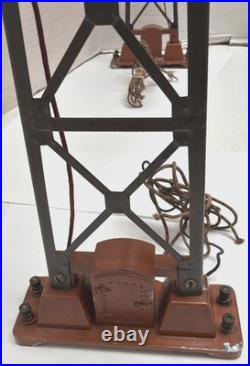 Lionel Prewar Train O/standard Gauge 440 Signal Bridge Terracotta/gray