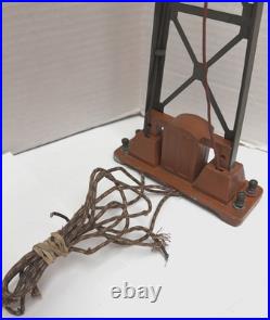 Lionel Prewar Train O/standard Gauge 440 Signal Bridge Terracotta/gray