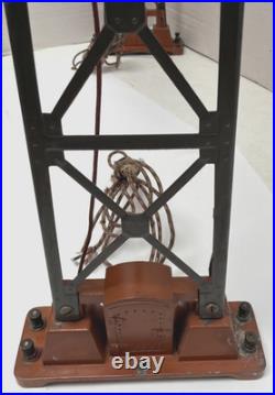 Lionel Prewar Train O/standard Gauge 440 Signal Bridge Terracotta/gray