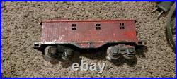 Lionel Prewar Train Set Torpedo Style Engine With 5 Cars O/o/27 Track Package
