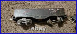 Lionel Prewar Train Set Torpedo Style Engine With 5 Cars O/o/27 Track Package