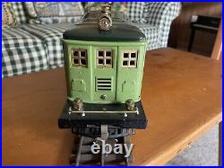 Lionel Prewar Two Tone Green #9E 2-4-2 Electric Locomotive Reproduction