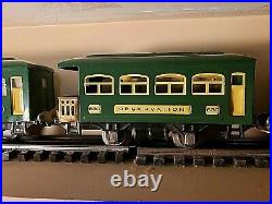 Lionel RARE Antique Pre war # 345 Train with 2 passenger cars # 629 & 630 set