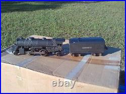 Lionel Rare Gray Grey 204 Prewar O Gauge Steam Locomotive & Tender