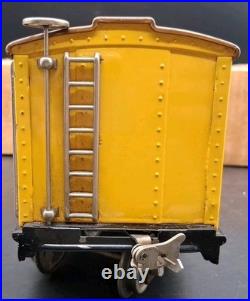 Lionel Standard Gauge 214 Boxcar Pre-War Original Cream/Orange
