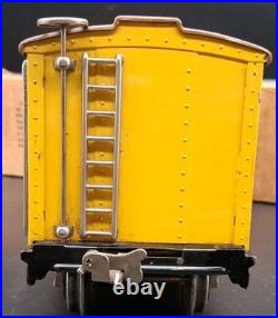 Lionel Standard Gauge 214 Boxcar Pre-War Original Cream/Orange