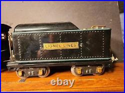 Lionel Standard Gauge #384 with384T Tender, 1930-32