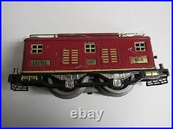 Lionel Standard Gauge Engine #8 Red Train All Metal Pre-War