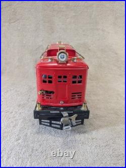 Lionel Standard Gauge No 8 E Locomotive Prewar Vintage Red Untested
