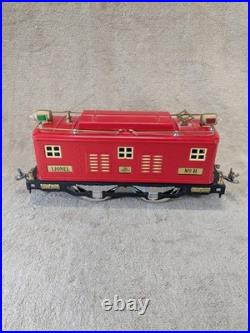 Lionel Standard Gauge No 8 E Locomotive Prewar Vintage Red Untested