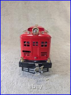 Lionel Standard Gauge No 8 E Locomotive Prewar Vintage Red Untested
