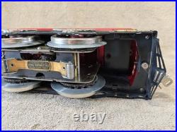 Lionel Standard Gauge No 8 E Locomotive Prewar Vintage Red Untested