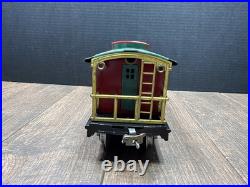 Lionel Standard Gauge Pre-War #217 Caboose Blue/Green Roof EXCELLENT CONDITION Lionel Standard Gauge Pre-War #217 Caboose Blue/Green Roof EXCELLENT CONDITION