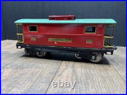 Lionel Standard Gauge Pre-War #217 Caboose Blue/Green Roof EXCELLENT CONDITION Lionel Standard Gauge Pre-War #217 Caboose Blue/Green Roof EXCELLENT CONDITION