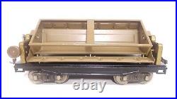 Lionel Standard Gauge Pre-War Tinplate Operating Mojave Dump Gondola Car 218