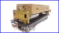 Lionel Standard Gauge Pre-War Tinplate Operating Mojave Dump Gondola Car 218