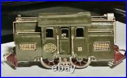 Lionel Standard Gauge Prewar 33 Center Cab Electric Locomotive Untested
