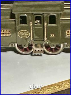 Lionel Standard Gauge Prewar 33 Center Cab Electric Locomotive Untested