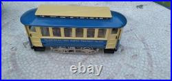 Lionel Standard Gauge Prewar Classics 200 & 201 Trolley & Trailer Set