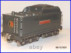 Lionel Standard Gauge Prewar Original 392-e Steam Locomotive 4-4-2 & 392 Tender