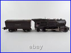 Lionel Train O Gauge Prewar 259E Locomotive with Tender & Freight Cars