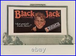 Lionel Train Prewar 1932 Black Jack Adv Billboard STD/0 Uncataloged Cardboard Ex