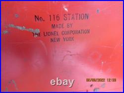 Lionel Train Station #116 Prewar Lionel City Excellent. Very Rare
