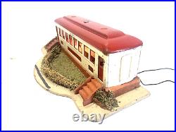 Lionel Trains 442 Tinplate Prewar Illuminated Diner In Original Box. Made in USA