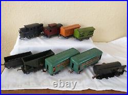 Lionel Trains Pre-War 9 Cars, Tracks, & Transformer