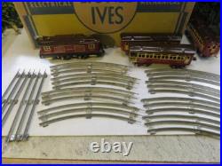 Lionel Trains Pre-war 1052e Lionel / Ives Passenger Set- O Gauge- Bxd- B1 Lionel Trains Pre-war 1052e Lionel / Ives Passenger Set- O Gauge- Bxd- B1