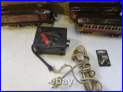 Lionel Trains Pre-war 1052e Lionel / Ives Passenger Set- O Gauge- Bxd- B1